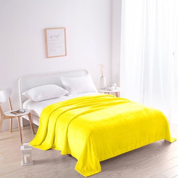 Sofá Cama Sofá Manta de Flanela de Microfibra Suave 70x100cm, Caliente Todas las Estaciones Doble Lado para la Sala de Estar Dormitorio Camping Regalo, Mantas Suaves Y Lanzamientos