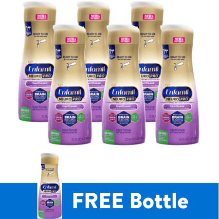 FREE Bottle of Enfamil NeuroPro Gentlease Liquid Formula with Purchase a Case of 6