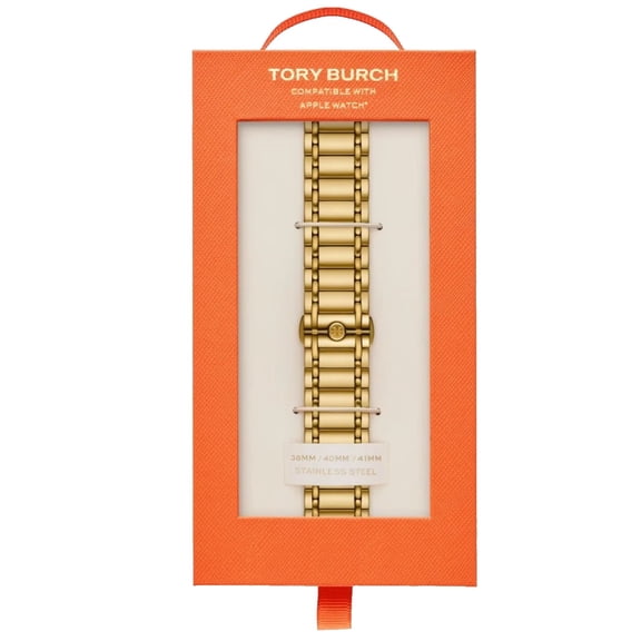 Tory Burch Miller Tbs0094 Gold Tone 38mm-40mm-41mm Apple Womens Watch Bracelet