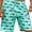 Green Shark, variant on SOMER Men's Swim Trunks Long Bathing Suits with Mesh Lining and Pockets Quick Dry Beach Board Shorts