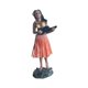 thumbnail image 5 of Muñeca hawaiana para salpicadero, muñeca en miniatura para salpicadero, figura hawaiana de resina, recuerdo decorativo de 6,3 "para adorno, decoración falda naranja, 5 of 8