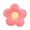 Pink, variant on Flower Shaped Round Plush Chair Cushion, Seat Cushion Pillow For Comfortable Seating, Soft And Stylish Cushion For Home Office Decor, 35Cm Round Cushion With Flower Design
