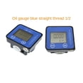 thumbnail image 2 of High Precision Electronic Digital Display Metering, Oil Gauge Elliptical Gear Flow Meter, Oil Hydraulic1/2 Gauge Blue Oil Gauge ,Low Power Consumption, 2 of 5