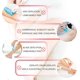 thumbnail image 5 of Dos maquinillas de afeitar de cristal, depiladora de cristal portátil gratuita, adecuada para exfoliación femenina y masculina. Depilación mágica sin dolor, adecuada para piel suave y brillante (negro, 5 of 5