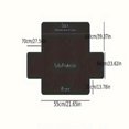 thumbnail image 2 of T Shaped Sofa Cushion Border Elastic Sofa Cover Recliner First Class Cabin Sofa Cover., 2 of 3