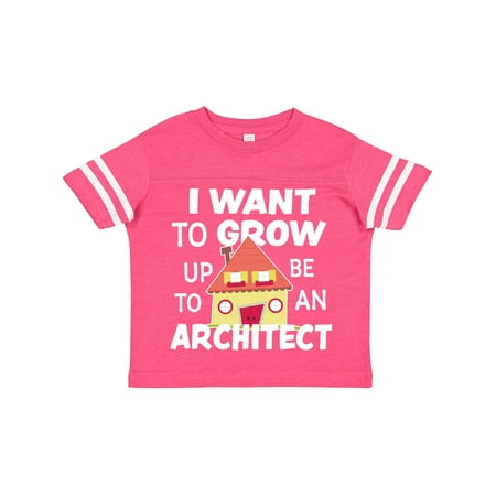 

Inktastic I Want to Grow Up to Be an Architect Gift Toddler Boy or Toddler Girl T-Shirt