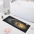 thumbnail image 7 of Coolnut Sun and Moon Bath Rugs 39 x 20 Inch, Soft Absorbent Washable Plush Carpet with Non-Slip Rubber Back for Entryway, Bedroom, Kitchen, Bathroom Home Decor Gifts, 7 of 7