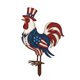 thumbnail image 1 of Metal Rooster Porch Decor Statues Decor Hand Crafts Ornament, 1 of 7