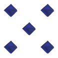 thumbnail image 2 of Guardurnaity Pañuelo para hombre, ropa a juego, toalla de mano pequeña de poliéster, bolsillo transpirable de negocios, cuadrado, de viaje, azul Type2 NO2, 2 of 6