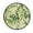 Bamboo Pattern, variant on 36.2 Inch Round Floor Mat Bamboo Pattern Carpet Decor Rug for Living Room Bedroom