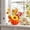 D, variant on LiUMX Mini Artificial Pumpkin Table Centerpiece, Orange Plastic Foam Pumpkin With Sunflower, Maple Leaves and Berries, Fall Floral Arrangement for Thanksgiving Halloween Mantel Decor