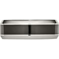 thumbnail image 3 of Stainless Steel Base With Polished Black Ceramic Center Beveled Band (Size 12) Made In China sr249-12, 3 of 5