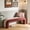 Pink, variant on Gericco 45" Boucle Upholstered Bench with Ombre Design and No Assembly Required for Entryway Bedroom, Navy