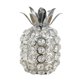thumbnail image 5 of Estatua de fruta vívida, regalo ideal, diseño moderno, decoración de escritorio, adorno de mesa. Piña Plata, 5 of 9