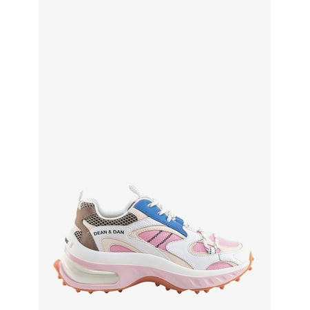 

WOMAN Mesh and leather Bubble Sneakers