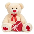 thumbnail image 1 of Peluche con forma de oso de peluche HollyHome, 90 cm, con corazón rojo, 1 of 9