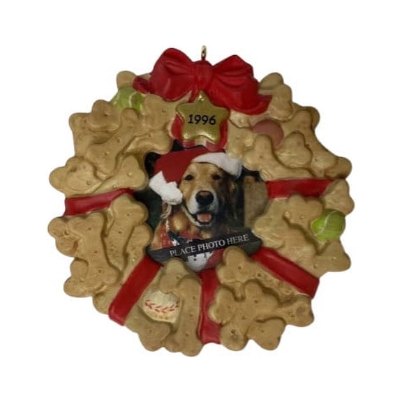 1996 Special Dog (Photo Holder) Hallmark Keepsake Christmas Tree Ornament - QX5864
