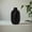 Black, variant on Lacey Ceramic Vase with Minimalist Design
