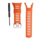 thumbnail image 1 of Correa de Reloj Methold de Caucho para Ambit3 Ambit 2 Ambit 1 Relojes Inteligentes Naranja Plateado 24 mm, 1 of 1