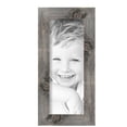 thumbnail image 2 of ArtToFrames 5" x 13" Winter White Barnwood 1.5 Inch Picture Frame, 5x13 inch Brown MDF Poster Frame (WOM-4661), 5 Pack, 2 of 7