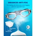 thumbnail image 3 of Paquete de 2 gafas de natación Aegend, sin fugas, para hombres y mujeres adultos, 3 of 7