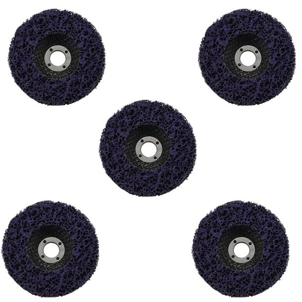 25Pcs Durable Strip Disc Wheel 100X16mm Wood Metal Paint Rust Removal