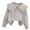 Beige1, variant on WOYY Toddler Girls Elegant Ruffled Long Sleeve Blouse School Button Down Shirt, Sizes 3-4T