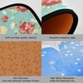 thumbnail image 4 of Rustic Pumpkins Buffalo Kitchen Rug and Mat Set of 2 Anti Fatigue Non Slip Washable Farmhouse Welcome Fall Autumn Floral Runner Rugs Floor Mats for Thankgiving Holiday Kitchen Laundry Room Home Decor, 4 of 6