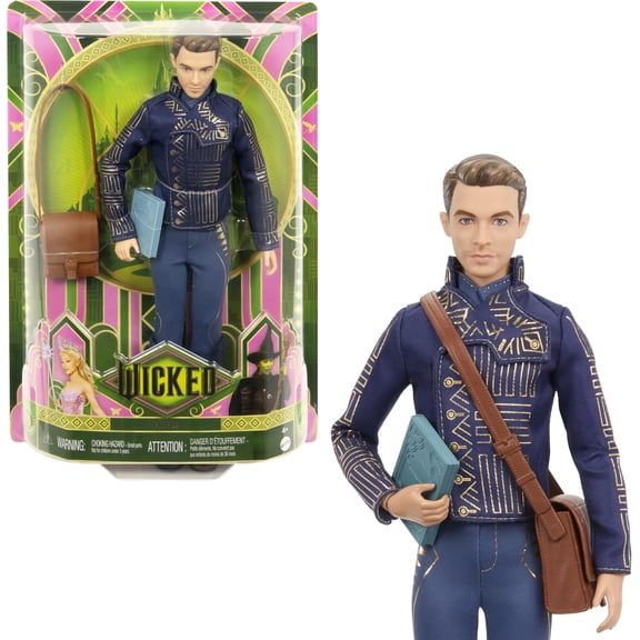 Muñeca de moda Mattel Wicked Fiyero 30 cm con accesorios