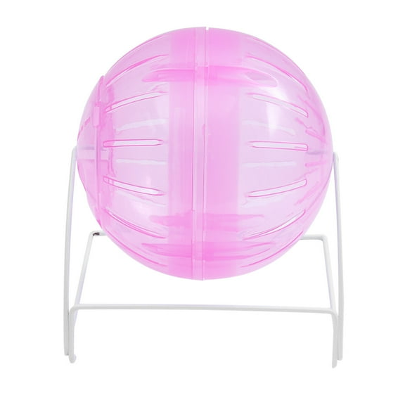 Four-in-One Multifunctional Hamster Running Ball Run Exercise Ball Run-About Mini Ball for Small Animal Pet Pink