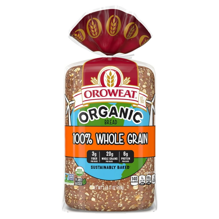 Oroweat Whole Grains Healthy Multi Grain Bread Loaf, 24 Oz, 54 OFF