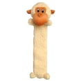 thumbnail image 2 of Petlou Natural Flat Fleece Monkey Stick Squeaker Dog & Puppy Toy, 17", 2 of 2