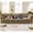 Camel, variant on Camel Corduroy Slipcovered Sofa | Quick and Easy Assembly | Supportive and Relaxing Seating