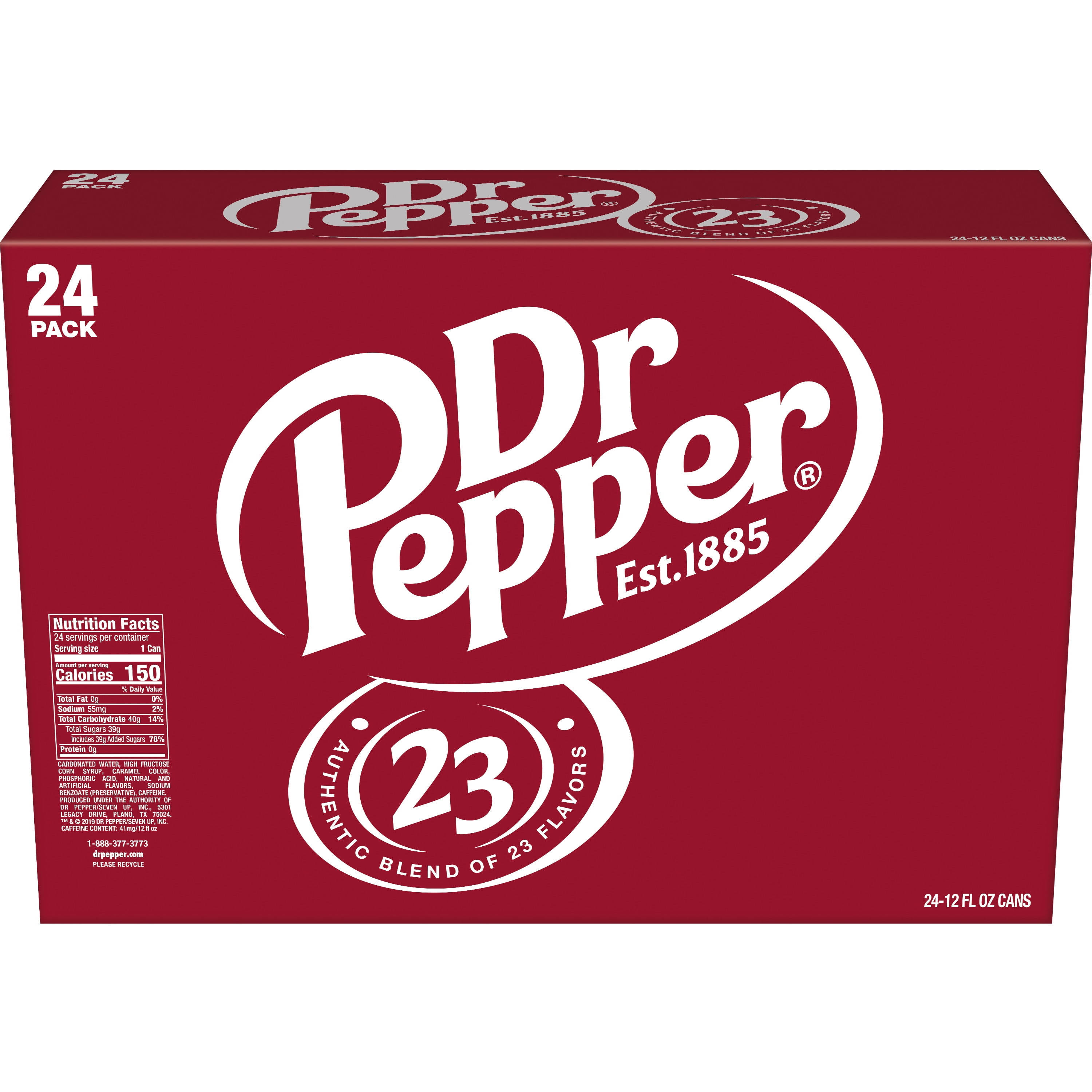 Dr. Pepper - Original - 12 oz (24 Cans)