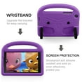 thumbnail image 3 of Samsung Galaxy Tab A 8.0 inch 2019 Model Tablet Case For Kids, Dteck EVA Foam Lightweight Shockproof Handle Kickstand Protecitve Shell Cover For Galaxy Tab A 8.0 SM-T290 T295 2019 Release, Purple, 3 of 8