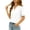 White, variant on biudgviw T Shirts for Women Summer Short Sleeve Tunic Tops Dressy Casual Lapel Business Work Blouses Loose Fit Basic Tees