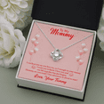 thumbnail image 4 of To My Mummy, New Mom Gift Necklace, Mothers Day Gift Necklace, Mothers Birthday Gift Necklace, Mom to be Gift necklace, 4 of 6