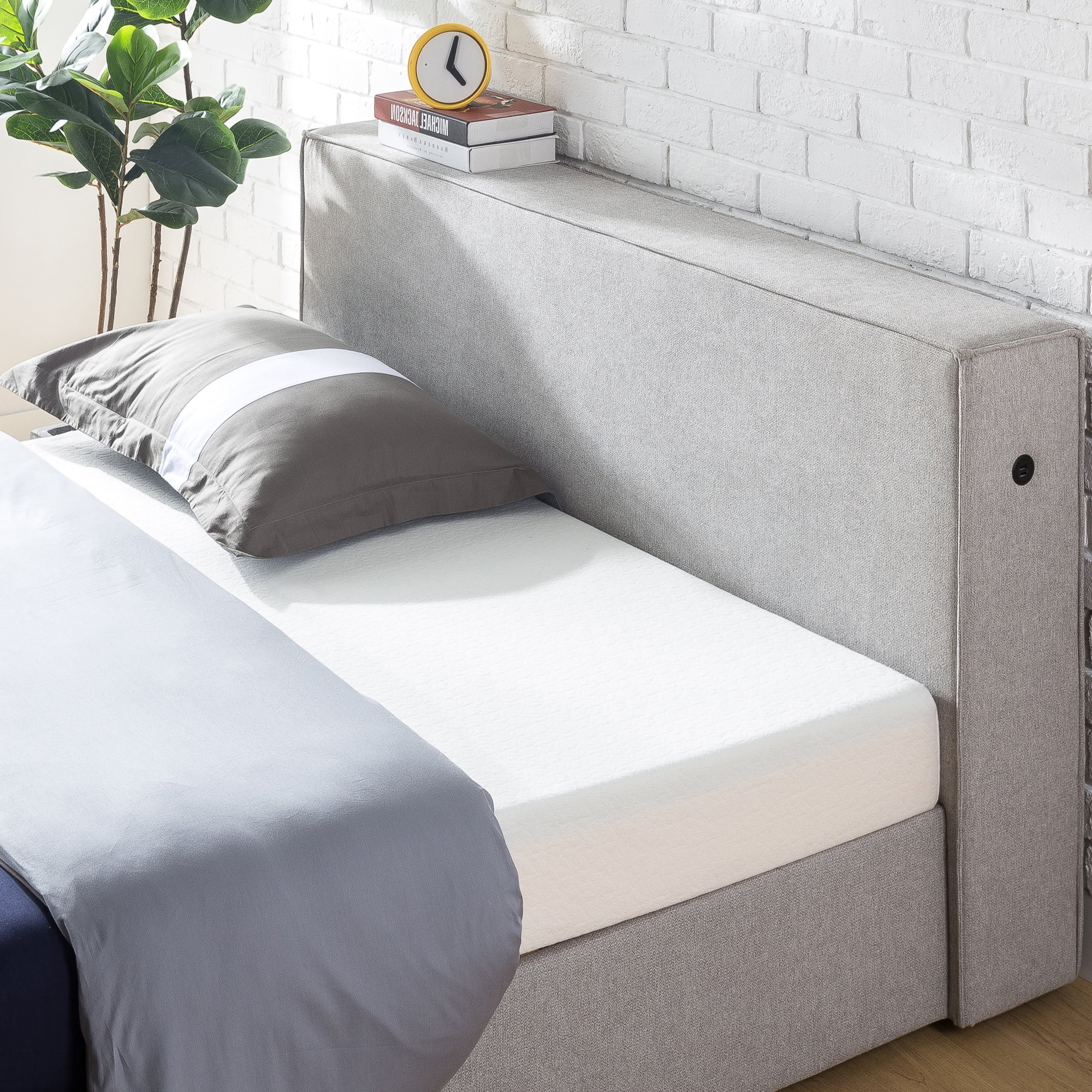 Finley upholstered platform bed deals