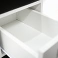 thumbnail image 7 of ALERA II Pedicure Cart with Footrest Pedi Trolley Nail Salon Furniture & Equipment, White, 7 of 7