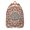 Floral Paisley E, variant on Science Rules Backpack, Laboratory Experiment Design, Scientific Formula School Bag, Biology Student Travel Daypack