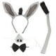 thumbnail image 1 of 1 juego de accesorios de burro de burro de la diadema de diadro de la oreja de la cola y decoración de la nariz, 1 of 10