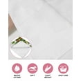 thumbnail image 6 of St Patrick's Day Kitchen Dish Towels for Drying Dishes Set of 3, Lucky Shamrock Leaf Books Coffee Cups Wooden Waffle Weave Microfiber Hand Tea Bathroom Towels Quick Dry & Absorbent Towel 15.7x23.6, 6 of 7