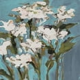 thumbnail image 2 of Wild Flowers on Blue I Poster Print by Jane Slivka, 2 of 2