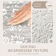 thumbnail image 4 of Alfombra Soalmost Harmony Vintage Floral de 9 x 12 pies, gris, 4 of 9