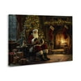 thumbnail image 4 of Stupell Industries Santa Claus by Fire Holiday Painting Gallery Wrapped Canvas Art Prints Wall Art, 30 x 20, 4 of 8