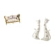 thumbnail image 5 of Esculturas En Miniatura De Pareja De Gatos Y Sofás De Madera, Estatuas De Animales, Regalo De Boda Para Casa De Muñecas, Juguetes De Bricolaje, Escenas De La Vida, Repisa De Comedor, Mesa, 5 of 8