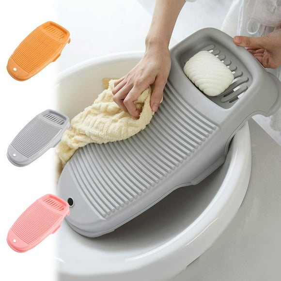 Washing Board under $5! CQCYD Portable Washing Board, Plastic Laundry Scrubbing Board, Hand Wash Clothes Helper for Sinks, Travel, Camping, Delicates, Underwear