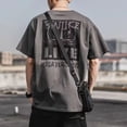thumbnail image 2 of Camiseta para hombre de gran tamaño con estampado de anime para hombre, camisetas gráficas Katoen, ropa informal barata y de alta calidad Trendyol 5xl S Xl, 2 of 5