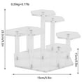 thumbnail image 5 of TOOL1SHOoo 7-Tier Collectibles Display Stand (Clear), 5 of 12