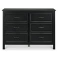 thumbnail image 3 of DaVinci Charlie 6-Drawer Double Dresser in Ebony, 3 of 10